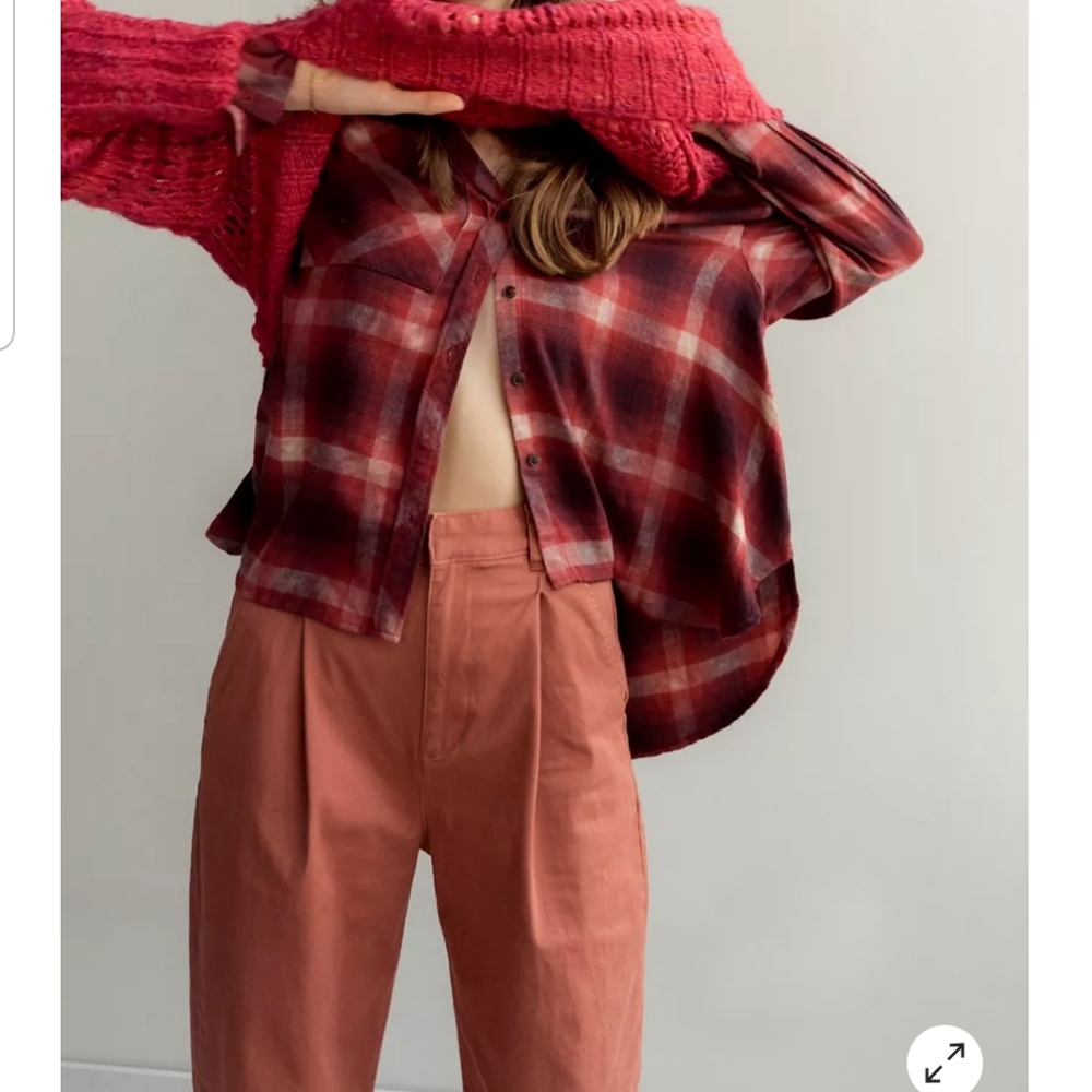 UO | Mia Straight Leg Chino Vibe Pants